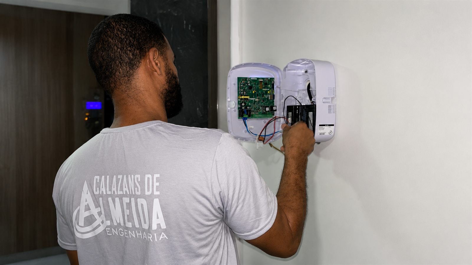 Instalação elétrica industrial