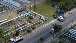 Manutenção elétrica industrial em campo